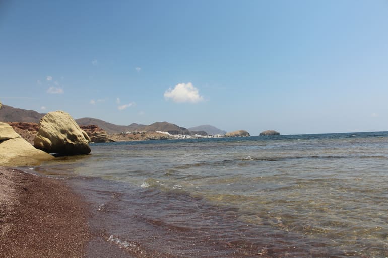 Playas poniente Cabo de gata