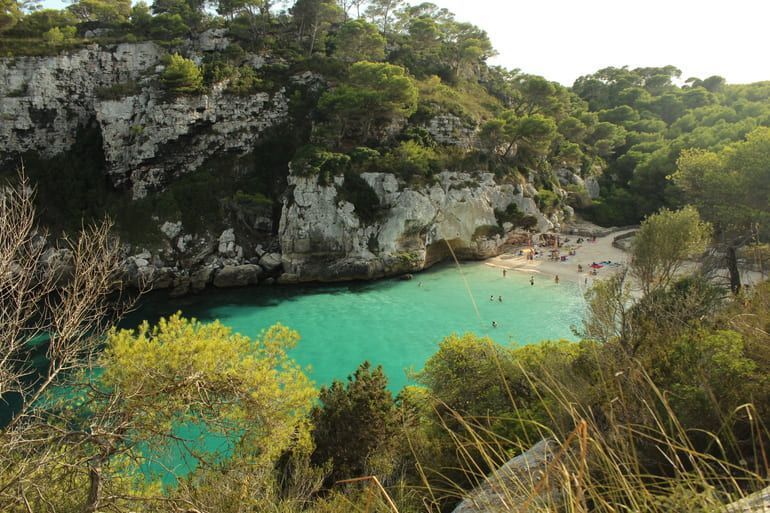 las mejores calas de menorca